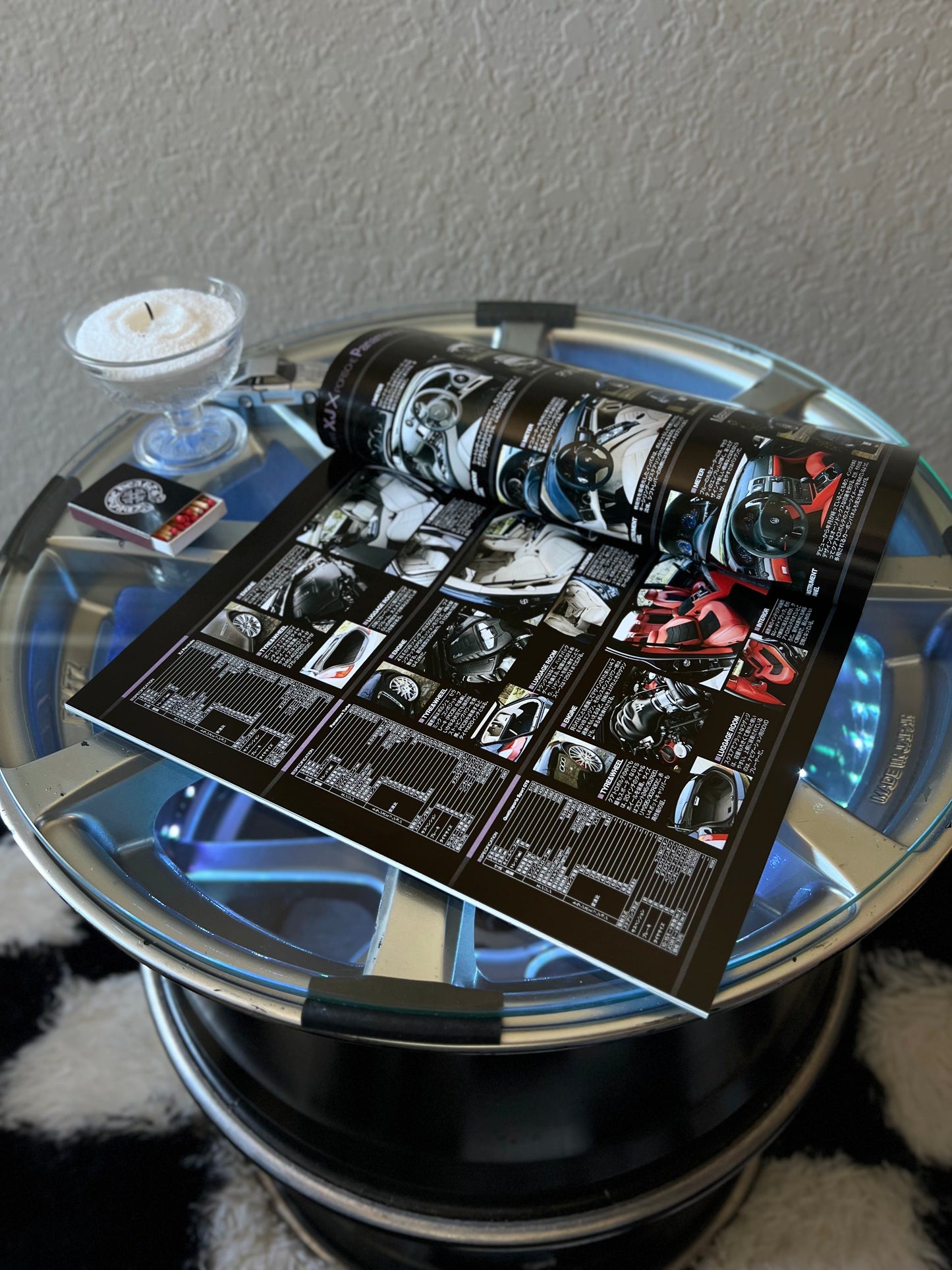 Jaguar XJ "all of" magazine