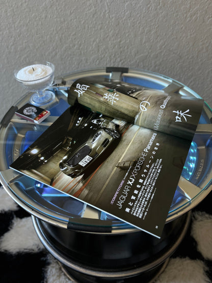 Jaguar XJ "all of" magazine